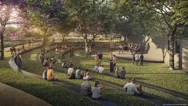 Garden at GODREJ ZENITH, Sector 89, Gurgaon